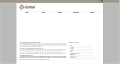 Desktop Screenshot of globalshippingsolutions.com